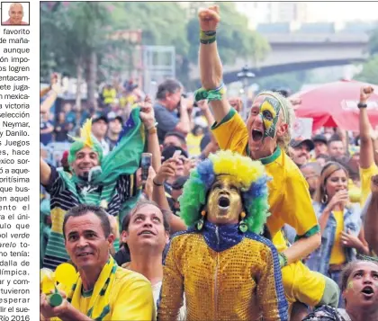  ??  ?? EUROFIA. Brasil afronta el Mundial con optimismo tras las buenas sensacione­s que dejó el último partido.