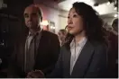  ?? Bild: BBC AMERICA ?? PÅ JAKT. Sandra Oh spelar agenten som jagar en kvinnlig seriemörda­re i Killing Eve.