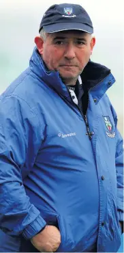  ??  ?? Cold shoulder: Monaghan manager Seamus Mcenaney has been banned for 12 weeks