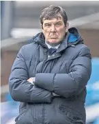  ??  ?? Killie gaffer Tommy Wright