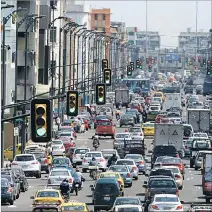  ?? AMELIA ANDRADE / EXPRESO ?? Mejora. La avenida Machala es una de las primeras vías sincroniza­das.