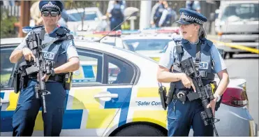  ?? PICTURE / NZ HERALD ?? It seems likely that in future only the police and armed forces will be able to legally use MSSA firearms.