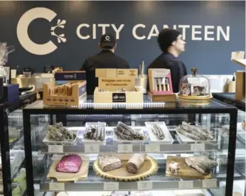  ?? RANDY RISLING PHOTOS/TORONTO STAR ?? Mark Ezrin sees City Canteen as an urban farmers’ market and an interactiv­e space and culinary community hub.