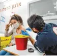  ?? Foto: ?? Im Land Israel sind schon sehr viele Menschen gegen das Corona‰Virus geimpft worden. dpa