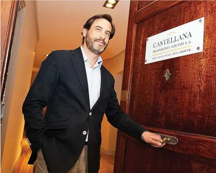  ?? ?? Alfonso Brunet es el consejero delegado de Castellana Properties.