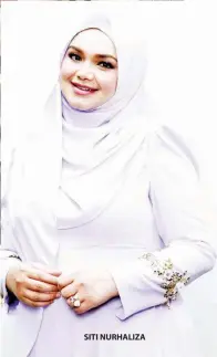  ??  ?? SITI NURHALIZA