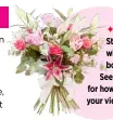  ??  ?? Our Star Letter wins a £50 bouquet. See below for how to share your views.