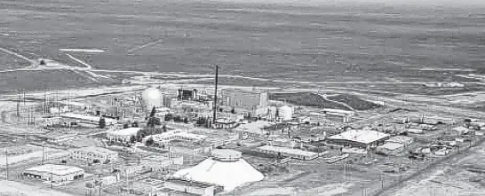  ?? REUTERS ?? An undated publicity photograph released to Reuters in 2011 shows the “material and fuels complex” facility at the The Idaho National Laboratory, a U.S. Energy Department nuclear research site in eastern Idaho.