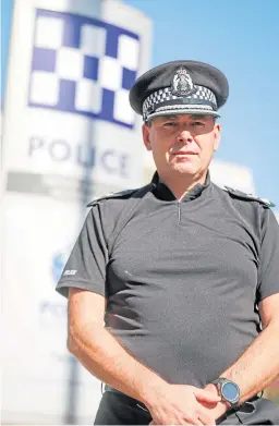  ??  ?? Divisional commander Chief Superinten­dent Andrew Todd.