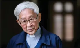  ?? Photograph: Anthony Wallace/AFP/Getty Images ?? Cardinal Joseph Zen, former bishop of Hong Kong, was arrested under Hong Kong's national security law.