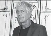  ?? PHOTO BY ANDY KROPA/INVISION/AP FILE ?? CHEF AND TV HOST ANTHONY BOURDAIN was found dead of an apparent suicide in his hotel room in France last Friday.