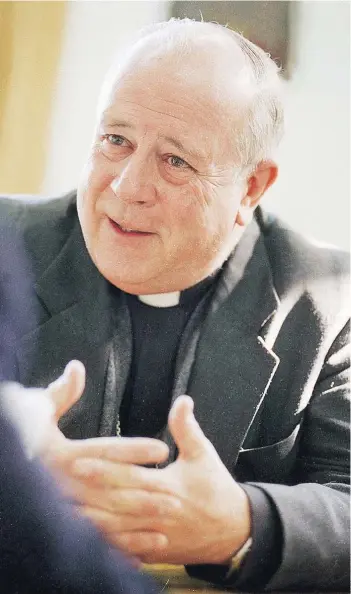  ??  ?? ► Francisco José Cox fue arzobispo de La Serena entre 1990 y 1997.