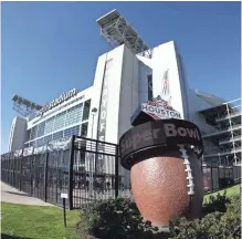  ?? TROY TAORMINA, USA TODAY SPORTS ?? NRG Stadium in Houston will host Super Bowl LI on Feb. 5.