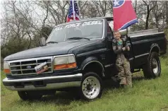  ??  ??  Even though 11-year-old truck puller Slaton Constable was a little bummed about the rainout, he too found himself on the dyno. And after his budget-built F-250 puller managed to push 453 hp (and 978 lb-ft) out of a stock-appearing Super Duty turbo, he was all smiles for the camera.