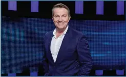  ?? ?? Bradley Walsh admits he wasn’t close to his ‘man’s man’ father