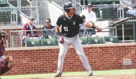  ?? Courtesy of New Mexico State Athletics ?? Nick Gonzales has “old-fashioned work habits,” said Mike Roberts, his coach in the Cape Cod League.