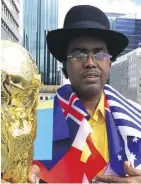  ?? JURIS GRANEY ?? Abdullahi Mohamed is a soccer superfan whose enthusiasm is infectious.