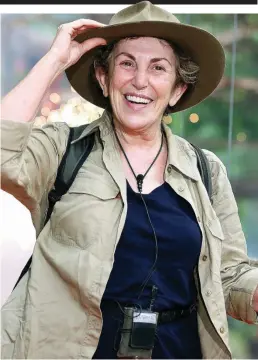  ??  ?? Jungle experience: Edwina Currie made it to the final four