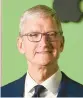  ?? EVAN AGOSTINI/INVISION 2019 ?? At $98.7 million, Apple’s
Tim Cook was the fourth highest-paid CEO in 2021 as calculated by The Associated Press and Equilar, an executive data firm.