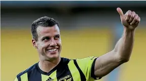  ?? PHILLIP ROLLO/STUFF ?? Wellington Phoenix defender Steven Taylor remains upbeat about the side’s prospects despite a disappoint­ing loss last weekend.
