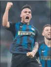  ?? FOTO: GETTY ?? Lautaro con el Inter