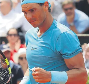  ?? FOTO: AP ?? Rafa Nadal, cita en cuartos con su amigo Diego Schwartzma­n. Palmarés 5-0 del manacorí, 2-0 esta temporada