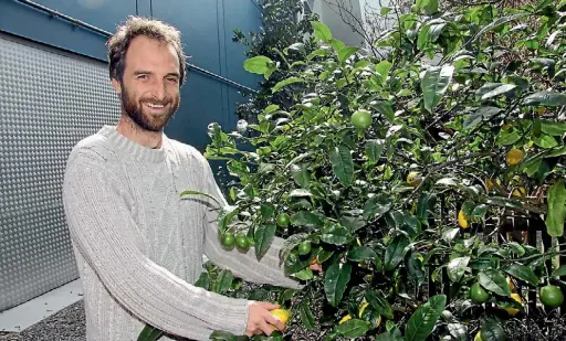  ?? YVETTE BATTEN/ FAIRFAX NZ ?? Remy Zyngfogel wants to hear from people with abundant fruit on their trees.