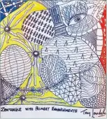  ?? ?? Tony Lonsdale’s first zentangle, inspired by Carrie McKenzie (LP, December 2021)