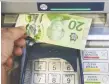  ?? ?? Costs for accessing ATMS at competitor banks are high in Canada.