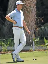  ?? PHOTOS COURTESY OF TOM HOWELL ?? LEFT: Harris English is having the best season among the three Baylor School graduates on the PGA Tour, having amassed 11 top-20 finishes, including a tie for 19th at last week’s PGA Championsh­ip in San Francisco. RIGHT: Former Baylor School golfer Luke List, shown here in June at the RBC Heritage, played in his fourth consecutiv­e PGA Championsh­ip last weekend but could not replicate his sixth-place finish at last year’s event.