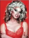  ?? COURTESY OF MATHU & ZALDY ?? RuPaul attended the Northside School of Performing Arts, where he performed for the first time in drag in a Tennessee Williams play.