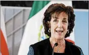  ?? REBECCA BLACKWELL/AP ?? Ambassador Roberta Jacobson says her resignatio­n take effect on Cinco de Mayo. will