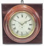  ??  ?? James Ivory wall clock, £720 (Anderson Garland, Newcastle).