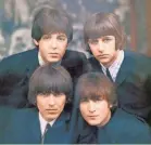  ?? ASSOCIATED PRESS ?? The Beatles, (clockwise, from top left) Paul McCartney, Ringo Starr, John Lennon and George Harrison, released “Rubber Soul,” their sixth album, in 1965.