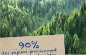  ?? ?? 90% des papiers proviennen­t
de ressources durables