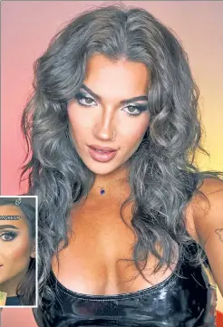  ?? ?? LASHING OUT: Sophie Ann Smith (below), 24, went for a dramatic new look after being dumped. Sarah New (above), 22, is currently in a healthy relationsh­ip, but her revenge makeup tutorials have gone viral on TikTok.