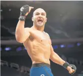  ?? JULIO CORTEZ/ AP FILE PHOTO ?? Eddie Alvarez recently signed a multimilli­on dollar contract with the Singapore-based One Championsh­ip mixed martial arts promoter.