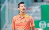  ?? REUTERS ?? Novak Djokovic missed the Australian Open in January and was deported because he was not vaccinated.