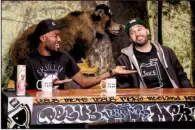  ?? Viceland ?? Desus Nice dishes with The Kid Mero on the set of their eponymous Viceland show.