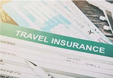  ??  ?? Travel insurance programme for Portugal