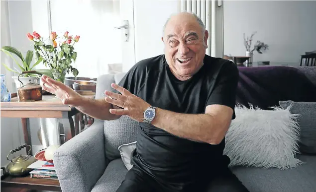  ?? Picture: Esa Alexander ?? Eternal activist and former cabinet minister Ronnie Kasrils is charming and unpretenti­ous, just like his latest memoir, ‘Catching Tadpoles’.