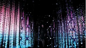  ?? TeamLab/ Pace Gallery ?? Art collective teamLab wowed Silicon Valley with “Crystal Universe” at Pace Gallery.