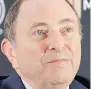  ??  ?? Gary Bettman