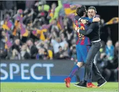  ?? FOTO: PEP MORATA ?? Sergi Roberto fue una apuesta suya y será uno de los beneficiad­os