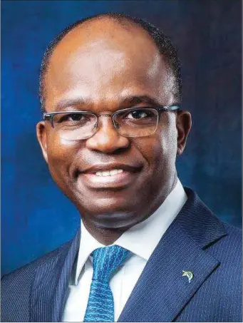  ??  ?? Group Managing Director/ Chief Executive Officer, Skye Bank , Tokunbo Abiru