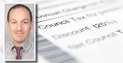  ??  ?? ●●Stockport council leader Alex Ganotis (inset) said they couldn’t continue to raise council tax bills to ‘bridge the gap’ caused by funding cuts