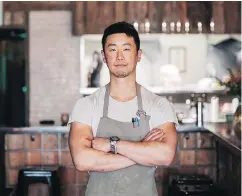  ??  ?? Chef Justin Eli worked at local restaurant­s like Maenam, Cinara and Notturno before landing at Crowbar.