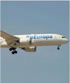  ?? WEB de Air EUROPA ?? En octubre del 2019, Air Europa había pedido permiso para volar a Costa Rica.