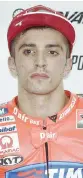  ??  ?? Andrea Iannone, 26 anni