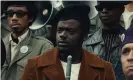  ?? Photograph: AP ?? Daniel Kaluuya in his Oscar-nominated role as Chairman Fred Hampton in Judas and the Black Messiah.